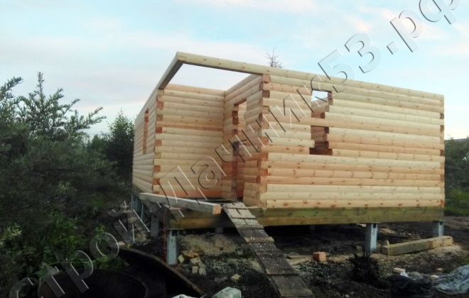 4 Брусовая баня 6×8, 96 м², Ленинградская область, Посёлок Чаща (12)